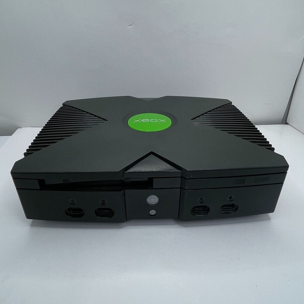 Black Microsoft Original Xbox Classic Video Game System Console Only *FOR PARTS